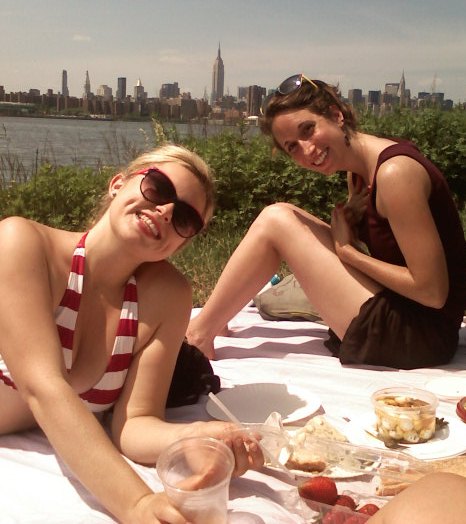 Picnic in East River State Park in Williamsburg